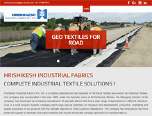 Tablet Screenshot of geo-textiles.com